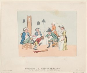 Wieczór, czyli Człowiek Uczucia, 1 maja 1803., 1 maja 1803. autorstwa Thomas Rowlandson