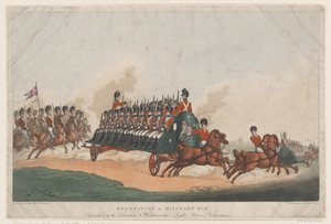 Wyprawa, czyli lot wojskowy, 16 maja 1798 r., 16 maja 1798 r. autorstwa Thomas Rowlandson