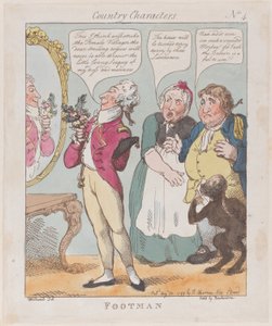 Piechur, 30 sierpnia 1799., 30 sierpnia 1799. autorstwa Thomas Rowlandson