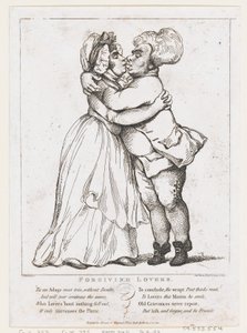 Wybaczający kochankom, 15 marca 1798 r., 15 marca 1798 r. autorstwa Thomas Rowlandson