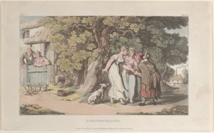 Wróżby z Wikariusza Wakefielda, 1 maja 1817, 1 maja 1817. autorstwa Thomas Rowlandson