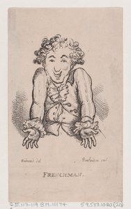 Francuz, kwiecień 1808., kwiecień 1808. autorstwa Thomas Rowlandson