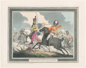 Give Points and Left Parry, 1 września 1798., 1 września 1798. autorstwa Thomas Rowlandson