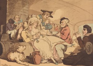Grog na pokładzie, 1789. autorstwa Thomas Rowlandson