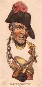 Tytuły: Battleorum autorstwa Thomas Rowlandson