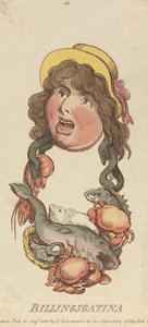 Heads: Billingsgatina autorstwa Thomas Rowlandson
