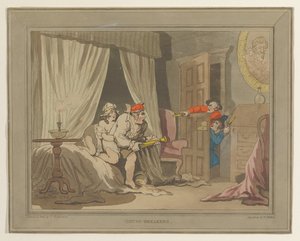 Włamywacze autorstwa Thomas Rowlandson