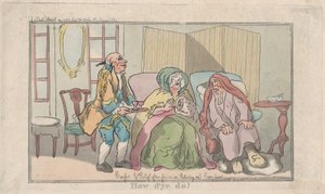 Jak się macie, 10 kwietnia 1792., 10 kwietnia 1792. autorstwa Thomas Rowlandson