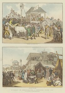 Humory o wyścigach konnych sto lat temu (chromolitho) autorstwa Thomas Rowlandson
