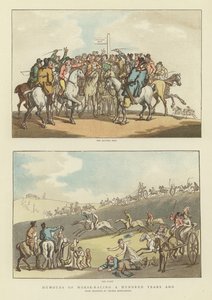 Humory z wyścigów konnych sto lat temu autorstwa Thomas Rowlandson