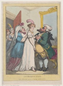 Wstęp, czyli Mojżesz z dobrym interesem, 23 lipca 1806 r., 23 lipca 1806 r. autorstwa Thomas Rowlandson