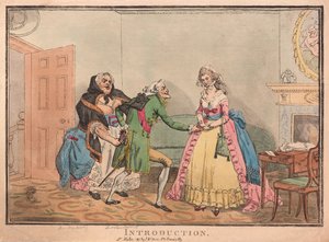 Wprowadzenie, wyd. 1793 (grawerowanie ręcznie kolorowane) autorstwa Thomas Rowlandson