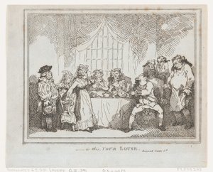 Czy to twoja wesz, 1787., 1787. autorstwa Thomas Rowlandson