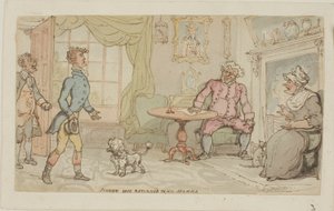 Johnny bezpiecznie wrócił do mamy autorstwa Thomas Rowlandson