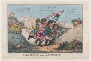 Rekolekcje króla Joego z Madrytu, 21 sierpnia 1808 r., 21 sierpnia 1808 r. autorstwa Thomas Rowlandson