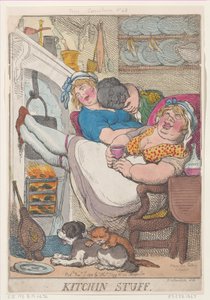 Kitchin Stuff, 1 listopada 1810., 1 listopada 1810. autorstwa Thomas Rowlandson