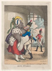 Land Stores, 10 marca 1812., 10 marca 1812. autorstwa Thomas Rowlandson