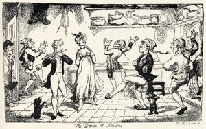 Laurence Sterne – „Sentimental” autorstwa Thomas Rowlandson