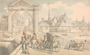 Limburg, Belgia autorstwa Thomas Rowlandson