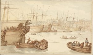Zasięg wapiennika autorstwa Thomas Rowlandson