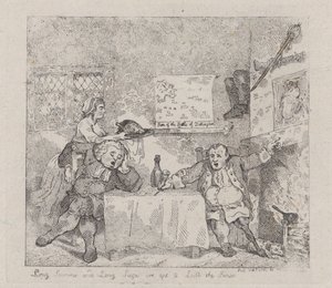 Długie Kazania i Długie Oblężenia pasują do Kołysania Zmysłów, 11 lutego 1783, 11 lutego 1783. autorstwa Thomas Rowlandson
