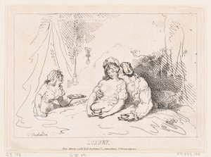 Luksus, 7 marca 1786., 7 marca 1786. autorstwa Thomas Rowlandson