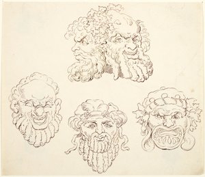 Maski autorstwa Thomas Rowlandson