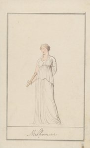 Melpomena autorstwa Thomas Rowlandson