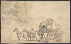 Migranci autorstwa Thomas Rowlandson