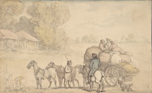 Migranci, 1780-1827. autorstwa Thomas Rowlandson