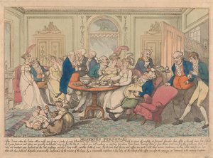 Osobiste nieszczęścia autorstwa Thomas Rowlandson
