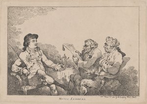 Pożyczkodawcy, 8 listopada 1784., 8 listopada 1784. autorstwa Thomas Rowlandson