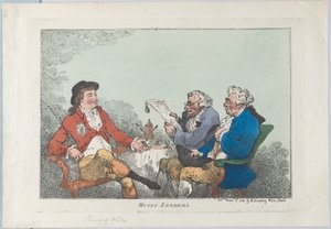 Pożyczkodawcy, 8 listopada 1784., 8 listopada 1784. autorstwa Thomas Rowlandson
