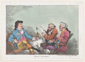 Pożyczkodawcy, 8 listopada 1784., 8 listopada 1784. autorstwa Thomas Rowlandson