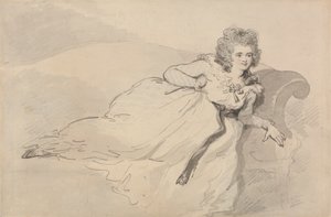 Pani Abington autorstwa Thomas Rowlandson