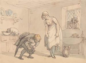Nowe buty autorstwa Thomas Rowlandson