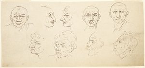 Dziewięć karykatur autorstwa Thomas Rowlandson