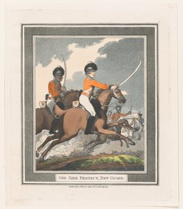 Off Side Protect, New Guard, 1 września 1798., 1 września 1798. autorstwa Thomas Rowlandson