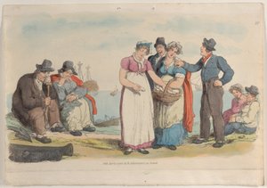 Tabliczka 10, ze Świata w miniaturze, 1816., 1816. autorstwa Thomas Rowlandson