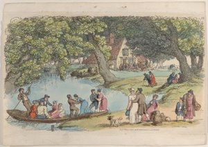 Tablica 15, ze Świata w miniaturze, 1816., 1816. autorstwa Thomas Rowlandson