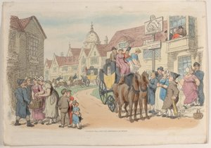 Tabliczka 19, ze Świata w miniaturze, 1816., 1816. autorstwa Thomas Rowlandson