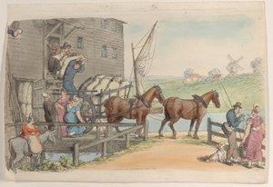 Tabliczka 23, ze Świata w miniaturze, 1816., 1816. autorstwa Thomas Rowlandson