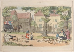 Tabliczka 32, ze świata w miniaturze, 1816., 1816. autorstwa Thomas Rowlandson
