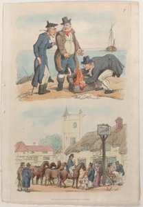 Tablica 7, ze Świata w miniaturze, 1816., 1816. autorstwa Thomas Rowlandson