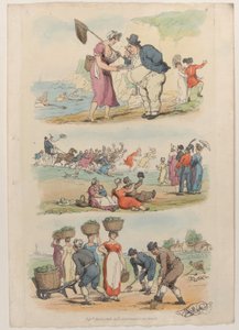 Tablica 8, ze Świata w miniaturze, 1816., 1816. autorstwa Thomas Rowlandson