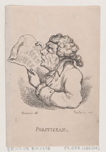 Polityk, kwiecień 1808., kwiecień 1808. autorstwa Thomas Rowlandson