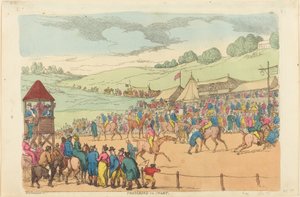 Przygotowanie do startu autorstwa Thomas Rowlandson