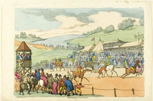 Przygotowanie do startu autorstwa Thomas Rowlandson