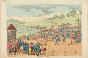 Przygotowania do rozpoczęcia autorstwa Thomas Rowlandson