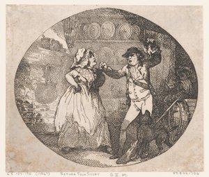 Powrót ze Sportu, 1786., 1786 . autorstwa Thomas Rowlandson